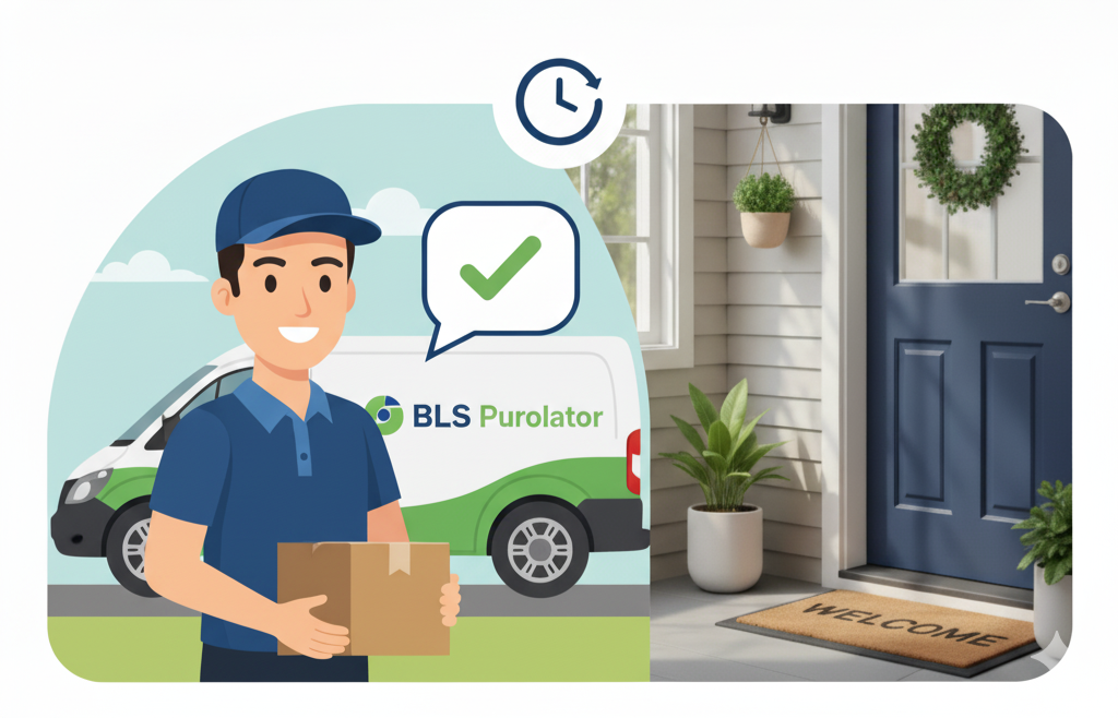 Skip the Stress: Let Us Handle Your BLS Purolator Pickup & Drop-Off