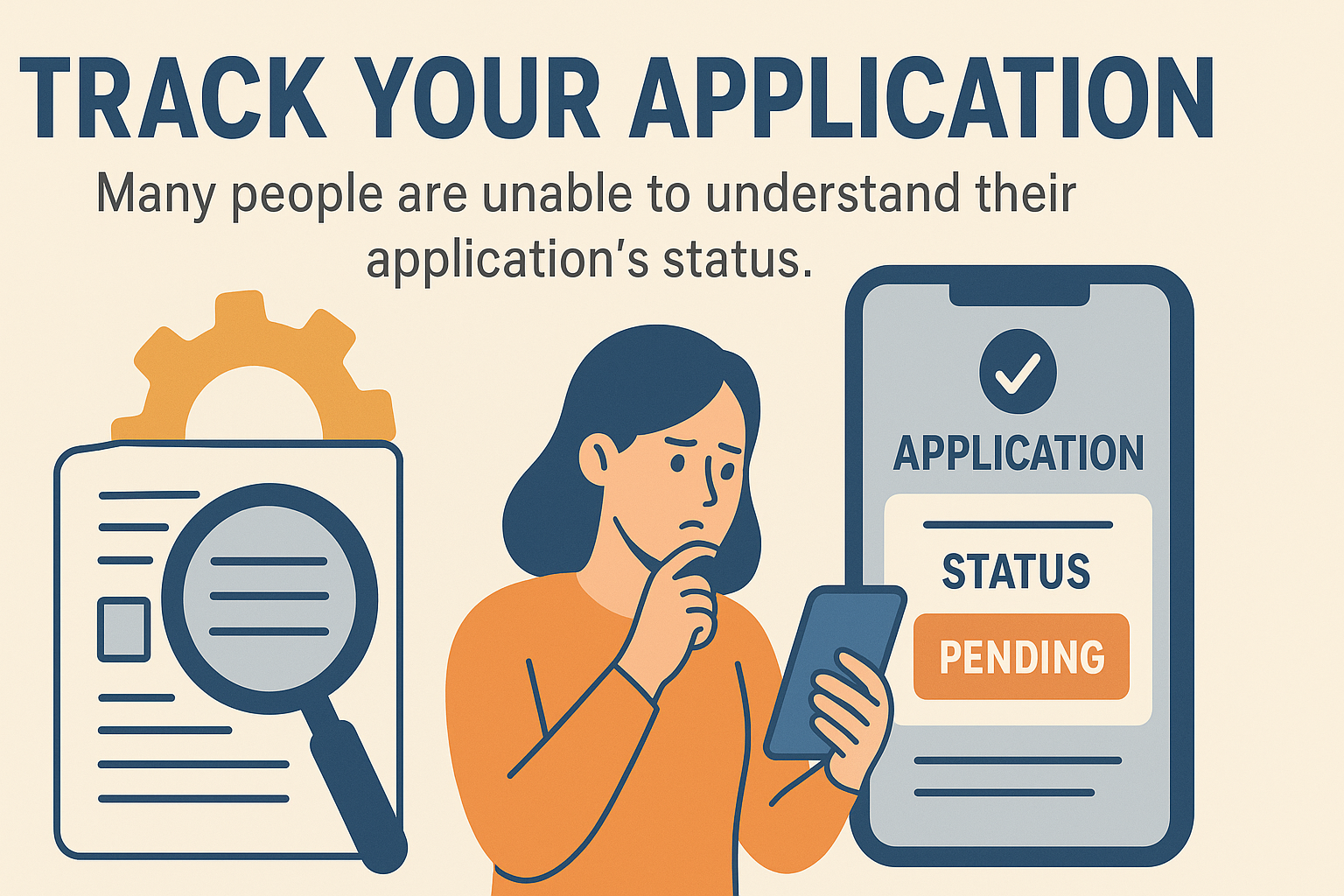 Track your application status